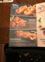 Outback Steakhouse menu