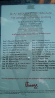 Chick-fil-A menu
