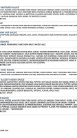 Long John Silver's menu