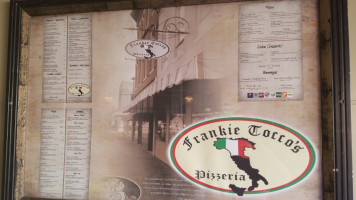 Frankie Tocco's Pizzeria menu