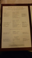 Maggiano's Little Italy menu