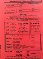 Pizza Palazzo menu