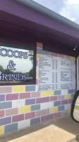 Scoops Grinds menu