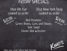 Rattlesnake Mountain Brewing Co menu