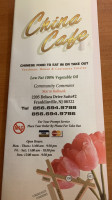 China Cafe menu