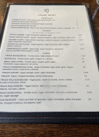 Roscoe's Pizzeria menu