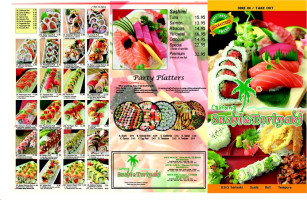Nipomo Sushi menu