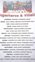 Rockin Nutrition menu