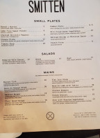 Cafe Smitten menu