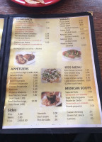 El Mirador menu
