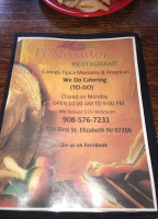 El Mirador menu