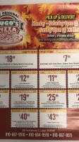 Hungry Howie's Pizza menu