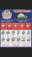 Hungry Howie's Pizza menu
