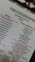 Open Eye Cafe menu
