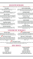 Pepper Joe's menu