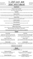 A Little Pizza Heaven menu