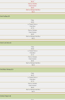 Golden Dragon Chinese menu