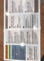 East Hampton Sandwich Co. menu