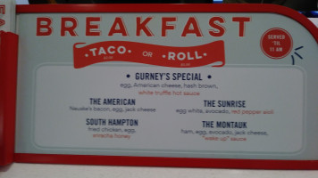 East Hampton Sandwich Co. menu