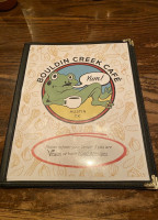 Bouldin Creek Cafe menu