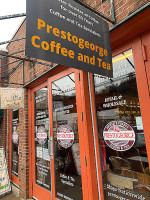 Prestogeorge Coffee Tea outside