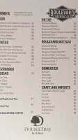 Boulevard Grill menu
