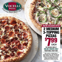 Vocelli Pizza menu