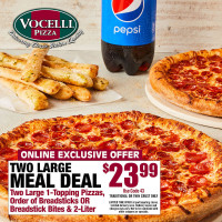 Vocelli Pizza menu