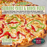 Vocelli Pizza menu