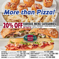 Vocelli Pizza menu