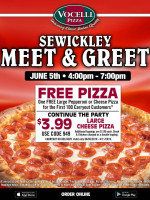 Vocelli Pizza menu