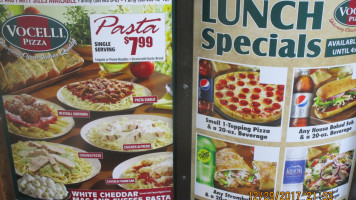 Vocelli Pizza menu