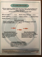 Mike's Seafood menu