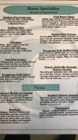 Mike's Seafood menu
