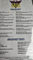 Left Fork Grill menu