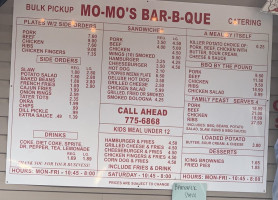 Mcshane's Bar Restaurant menu