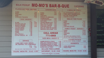 Mcshane's Bar Restaurant menu