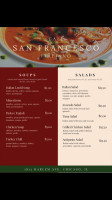 Cafe San Francesco menu