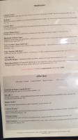 The Paper Station Bistro menu