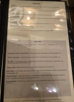 The Paper Station Bistro menu