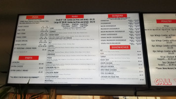 Penny's Pizza Hot Subs menu