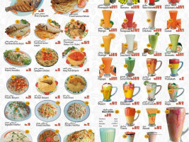Burger City menu