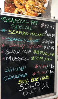 Seafood Pot menu