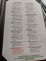 The Bull & Bear-Tavern and Eatery menu
