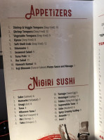 Fuji Steak House menu