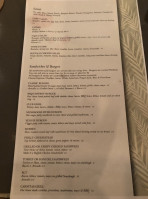 The Hop Garden menu