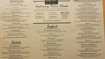 Radisson Yuma menu
