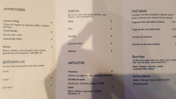 Padrino's Draft House Grille menu