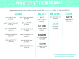 Pappasito's Cantina-catering inside