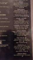 Shade And Grill menu